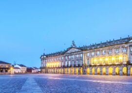 Santiago de Compostela y su iluminación